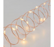 Lotti Catena 500 MicroLED Bianco Caldo Cavo Rame 37,5m (Xmasking)